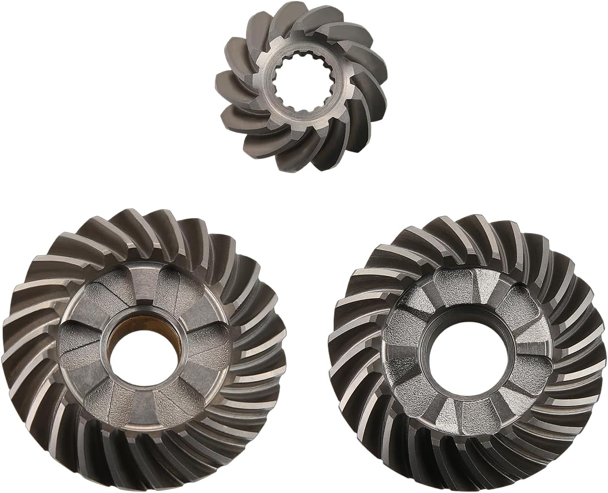 New Boat Motor Outboard Gear Kit 69W-45551-00 Pinion Gear and 69W-45560-00 Forward Gear and 62Y-45571-00 Reverse Gear Sets for Yamaha Outboard 4 Stroke 50HP 60HP 2002-2024 Boat Engine