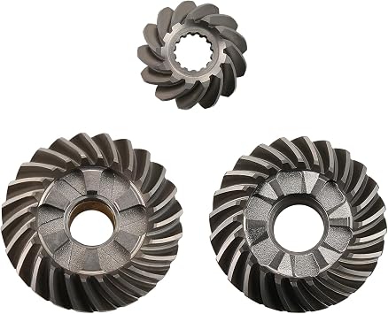 Boat Motor Outboard Gear Kit 69W-45551-00 Pinion Gear and 69W-45560-00 Forward Gear and 62Y-45571-00 Reverse Gear Set for Yamaha Outboard Motors 4-Stroke 50HP 60HP 2002-2024 Boat Engine