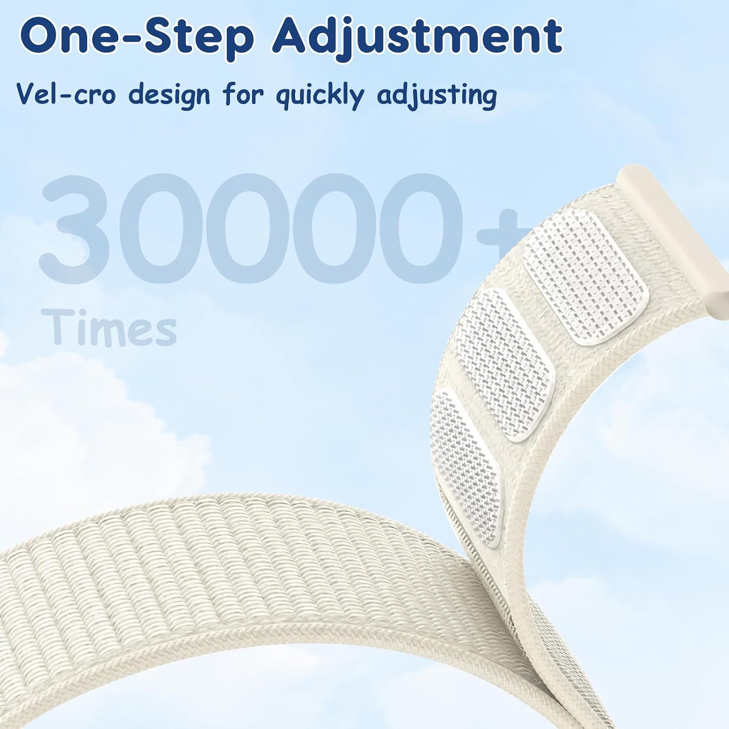 2-Pack Nylon Band Compatible with Magicband+ Plus Hook Loop Strap image 5