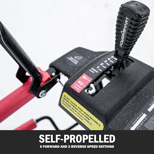 Miniatura 5 de PowerSmart PSS2240 24 pulgadas. Soplador de nieve eléctrico de 2 etapas de 212 cc.