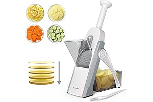 SUPMAKIN Scalloped Potato Slicer: Slice Your Spuds with Precision