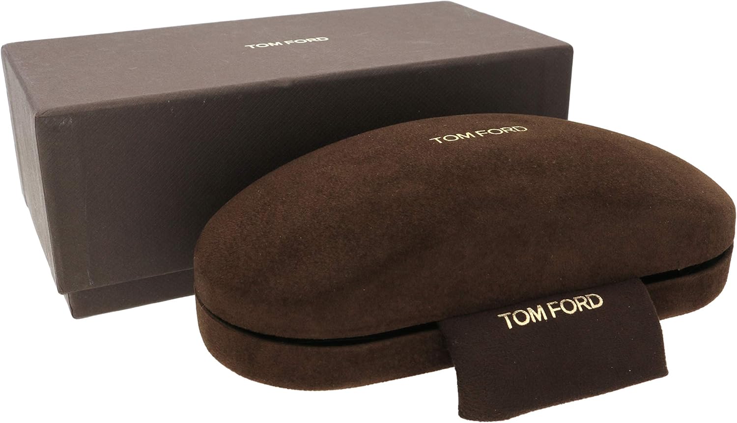Tom Ford Medium Dark Brown Sunglass Case