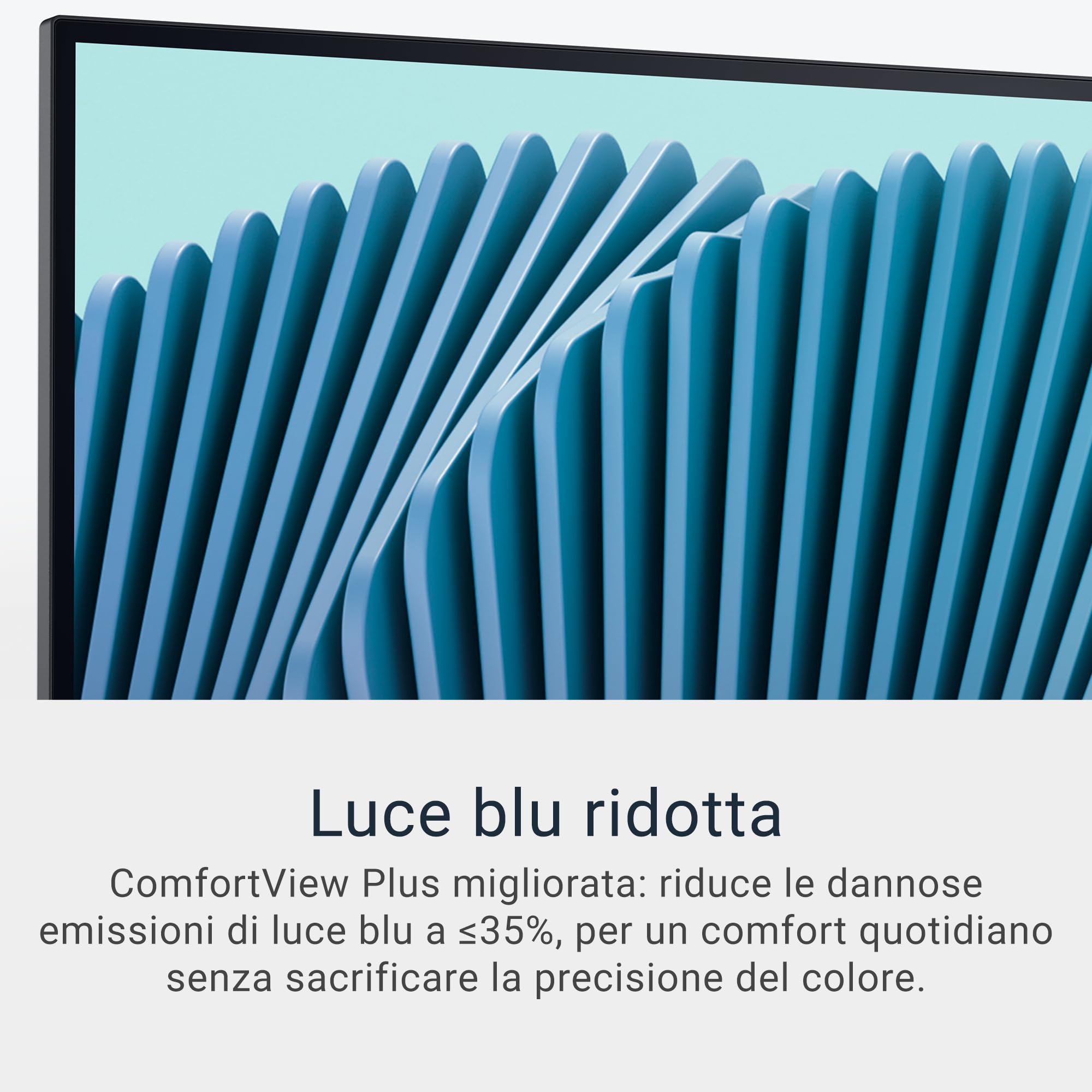 Dell S2725QC 27" 4K UHD IPS Monitor, 120Hz, AMD FreeSync Premium, 99% sRGB, USB-C, Altezza Regolabile