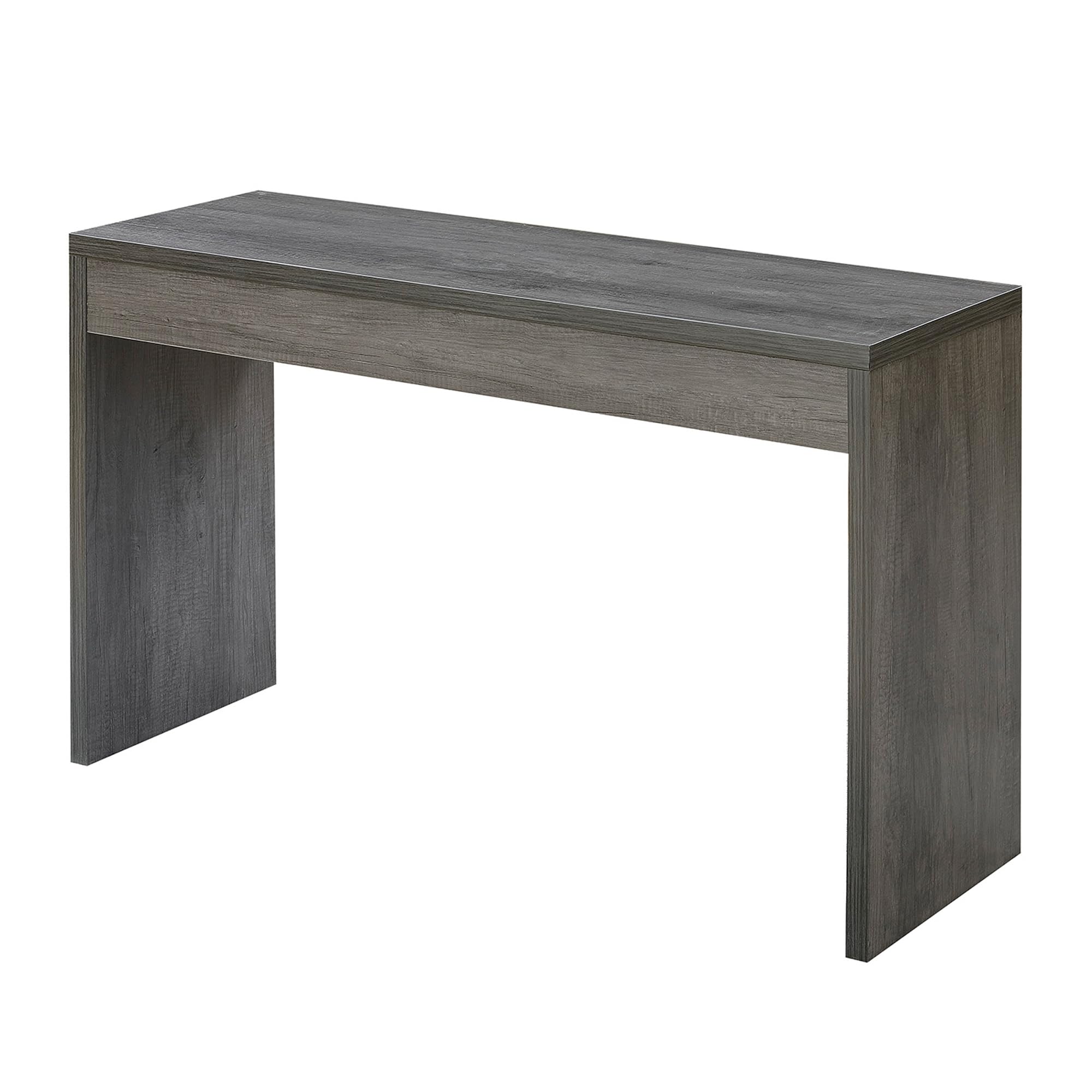 Convenience Concepts Northfield Hall Console Table 48" - Modern, Minimalist Narrow Sofa Display Accent for Contemporary Living Room, Entryway, or Hallway, Charcoal Gray