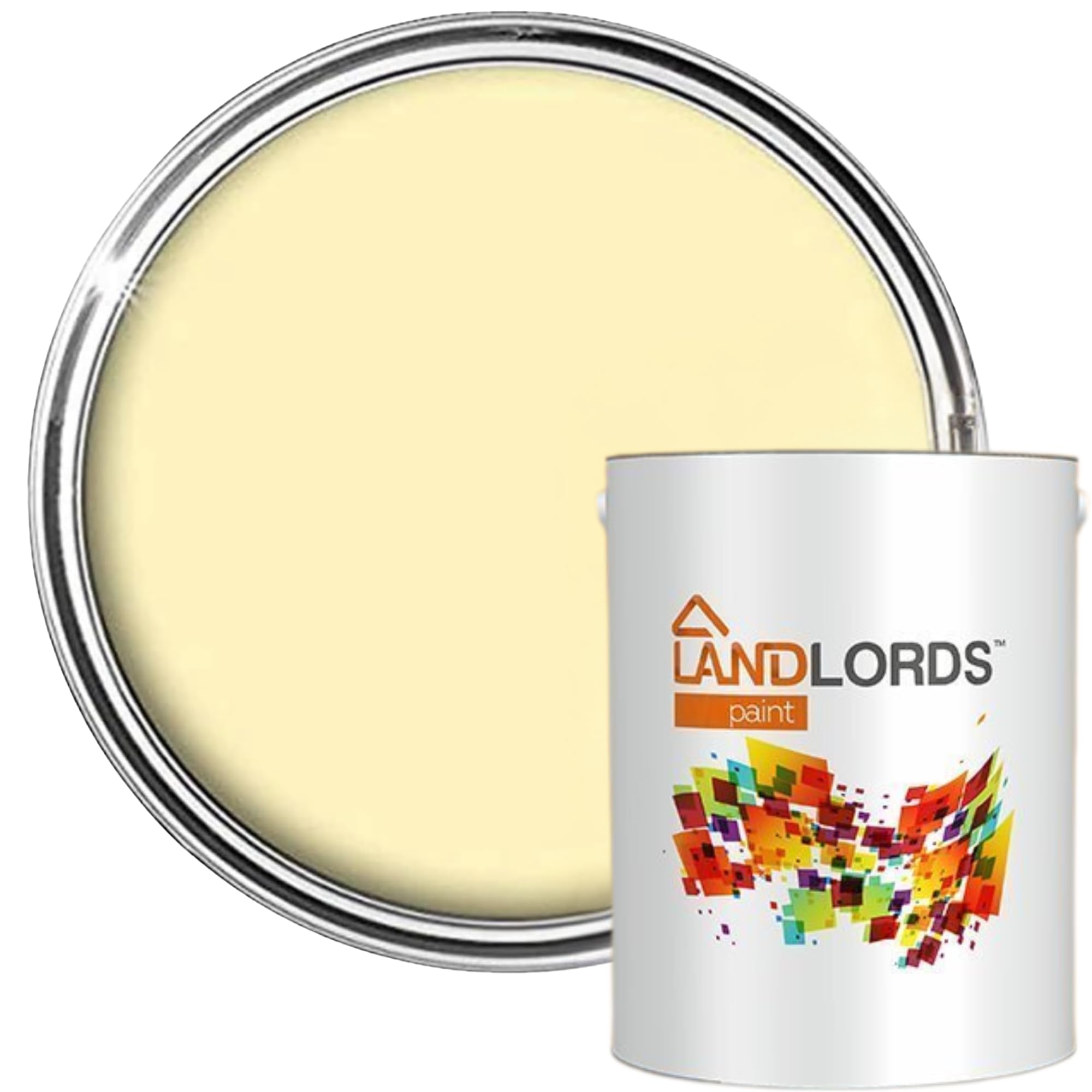 Landlords Paint Lemon Spirit Landlords Matt Paint 1L (Lemon Spirit)