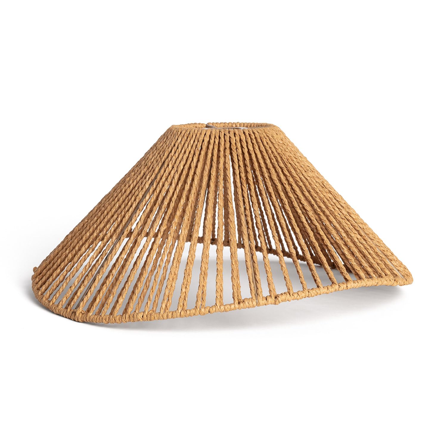 LEDKIA LIGHTING Paralume Lampada Sospensione in Carta Intrecciata Gertxen Ø450 mm