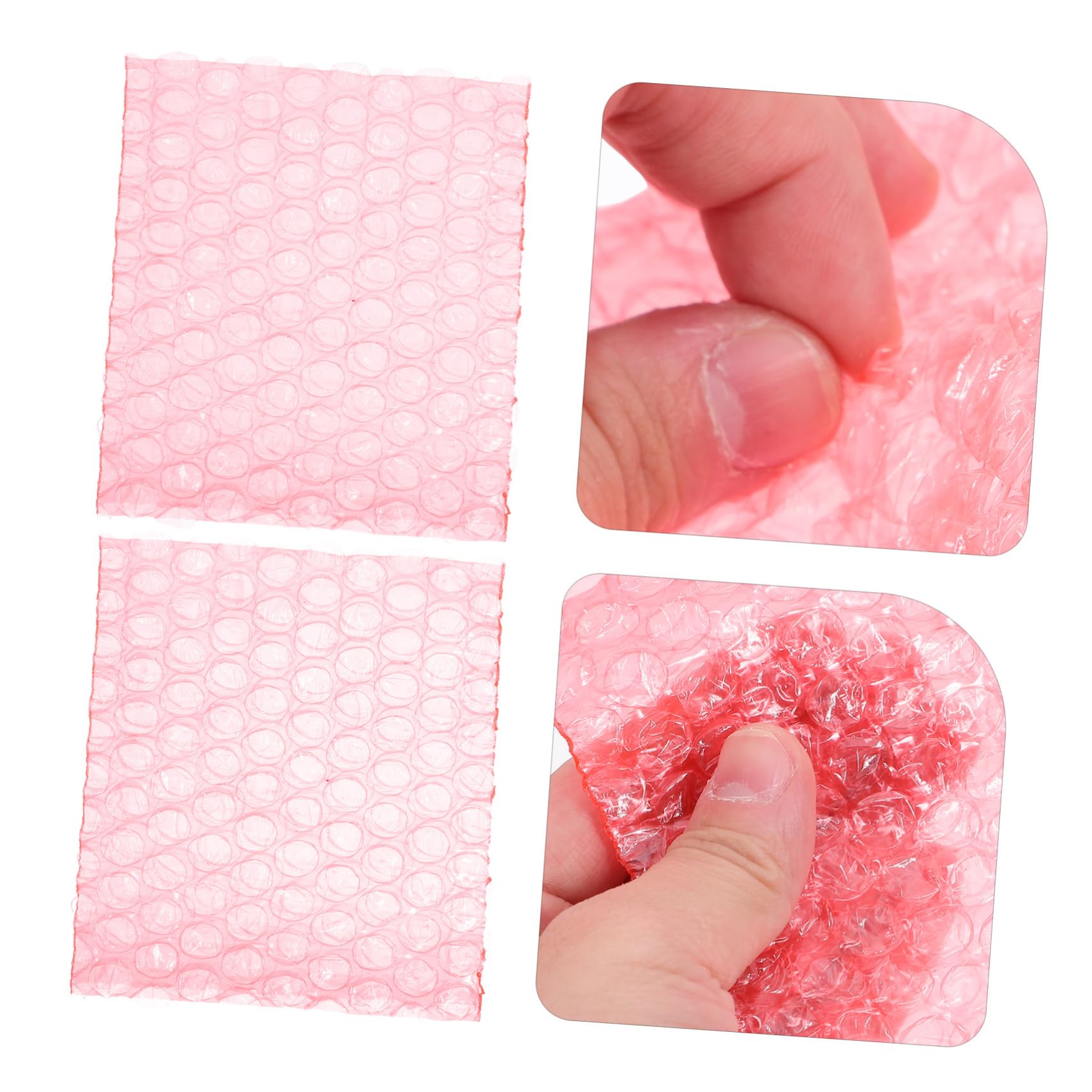 ULTECHNOVO 400pièces Pochettes à Bulles Protectrices Antistatiques Idéales Pour Expédition Déménagement Et Des Objets Fragiles Rembourré Portable Et