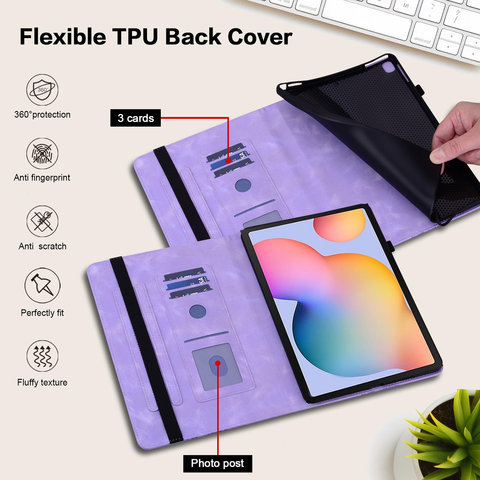 Case For Honor Pad X9 ELN-W09 X8 Pro 11.5 Inch Soft Silicon Tablets Stand Adjustable Cover For Honor Pad X8 10.1 Inch AGM3-W09HN Black Honor Pad X8 10.1 - View #7