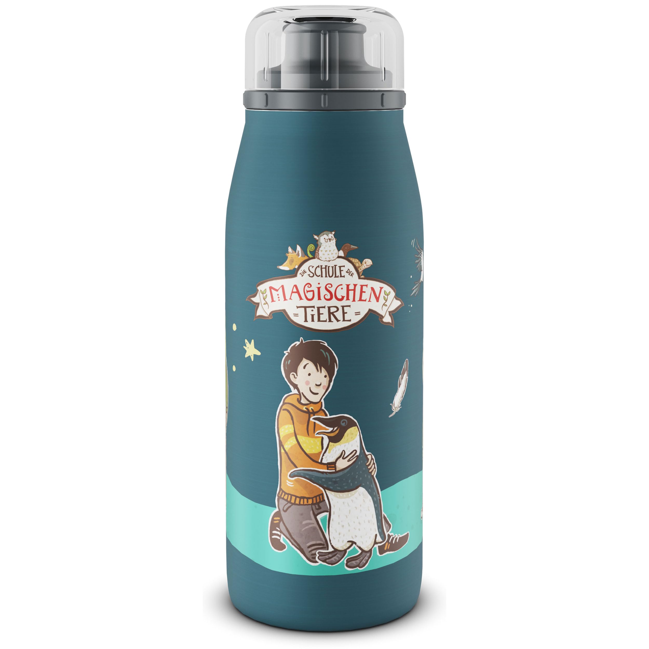 ALFI KIDS BOTTLE 400 Ml, Cute Animals, Gourde En Inox Pour