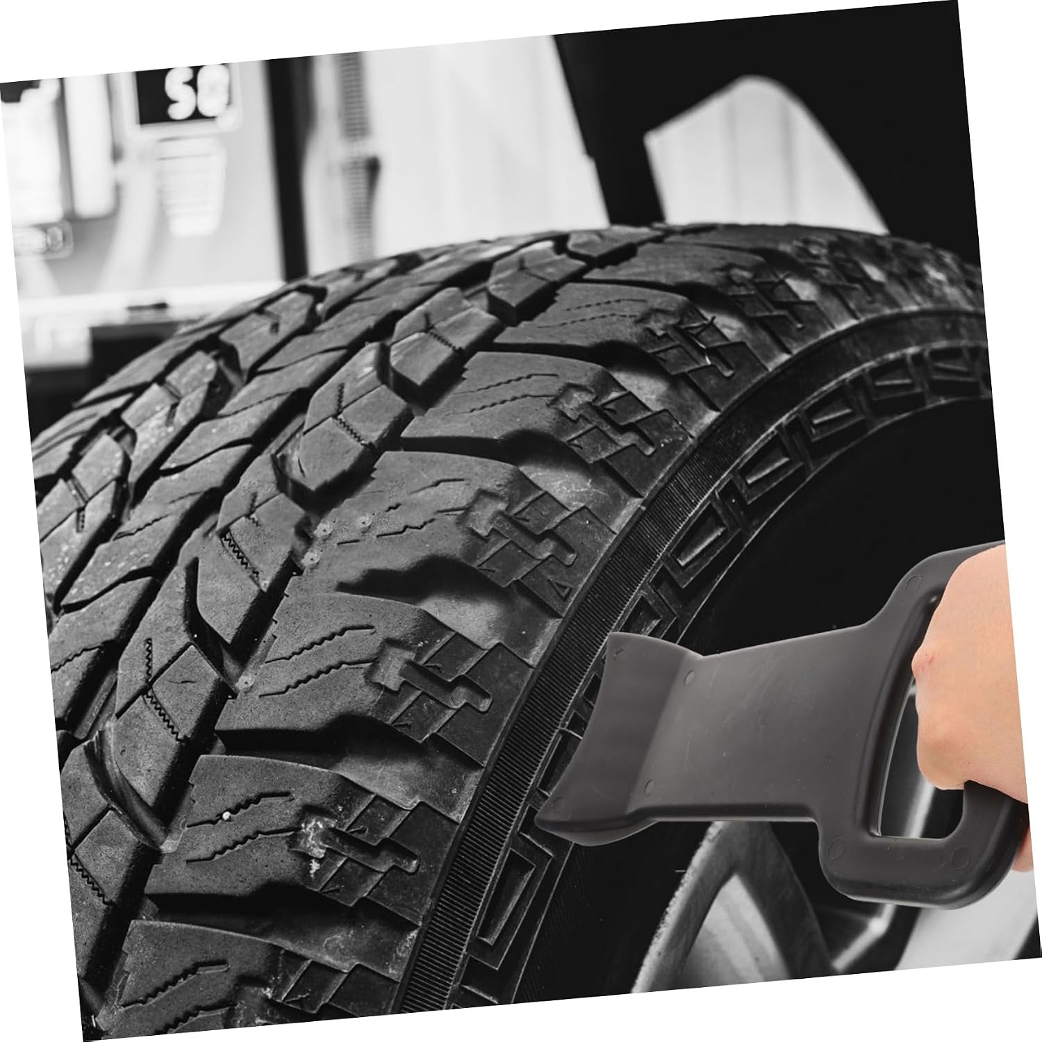 Gatuida Tire Pressure Plate Wheel Changer Mount Pad Tire Changer Mounting Pad Tire Mount Pad Car Supply Tire Changing Supply Vehicle Tire Mount Tool Wheel Changer Tool Tire Changer Tool, Black