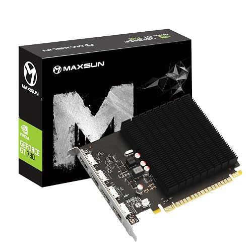 maxsun GeForce GT 730 4GB Graphics Card