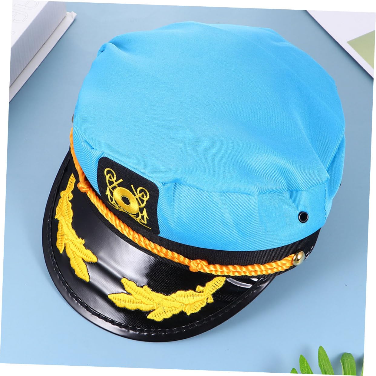 FOMIYES 4pezzi Cappello Da Marinaio Per Cosplay Accessorio Per Feste in Barca Vela Cappello Da Capitano Per Adulti Morbido e Leggero Copertura Completa Per Uomo e Donna