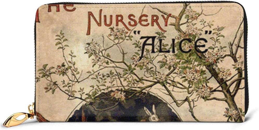 Amazon ジョン テニエル 子供部屋のアリス 財布 長財布 レディース かわいい メンズ 本革 大容量 ファスナー おしゃれ 通学 通勤 旅行 高校生 お札 小銭入れ コインケース カード12枚入れ 誕生日プレゼント 財布