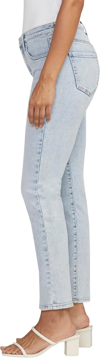 Jag Jeans Womens Cassie Mid Rise Slim Straight Leg Jeans & Pants - Legacy - Image 3