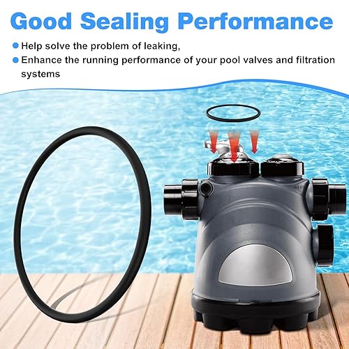 Miniatura 7 de 2 Fusion Chlorinator O-Ring para Zodiac Nature 2 Fusion Jandy Nature 2 Fusión, fusión suave, fusión enterrada, Vision Aboveground Systems - 3