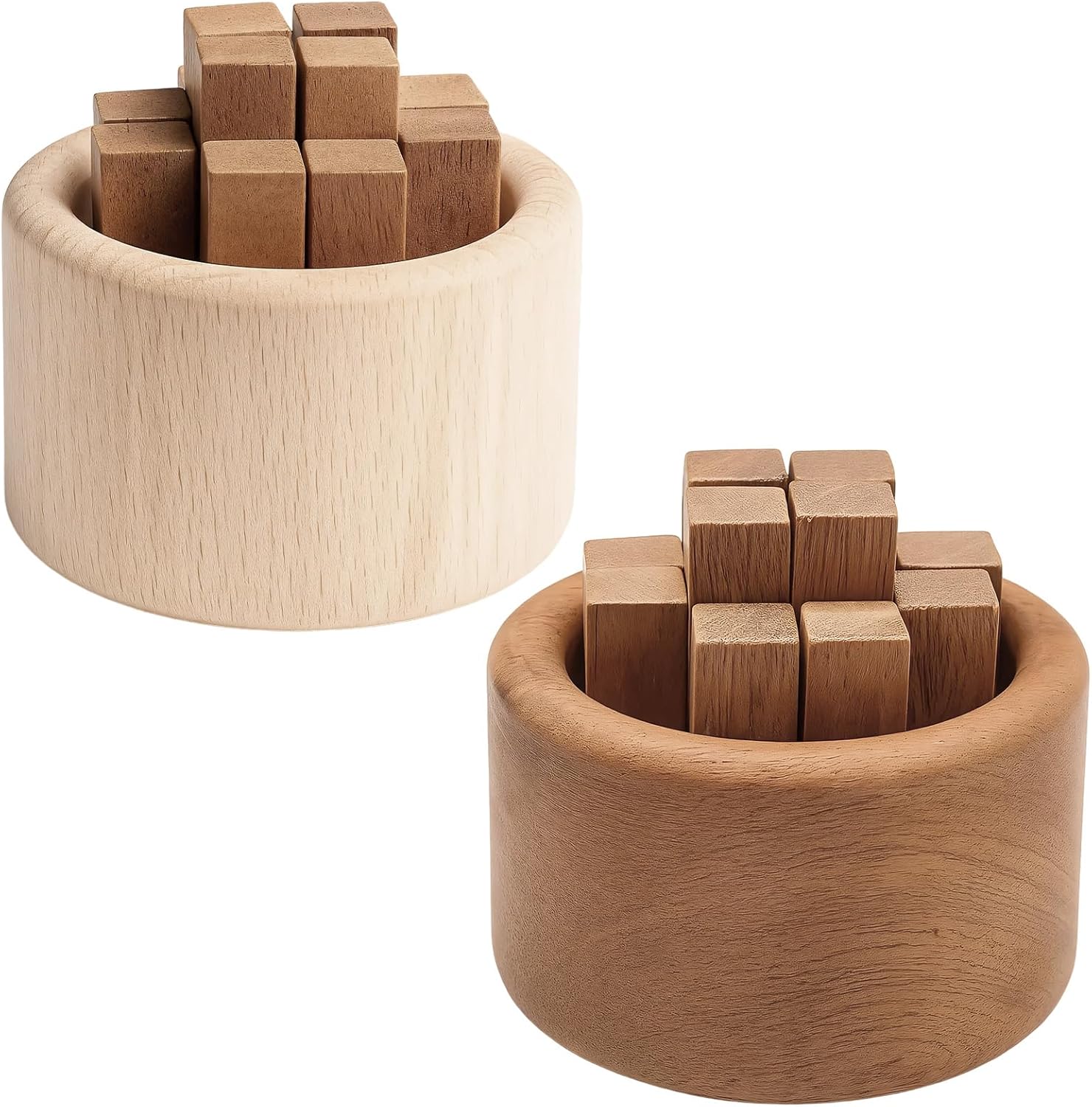 2Pcs Passive Diffuser, Wood Diffuser for Essential Oils, Clay Disc for Essential Oil Suitable for Relieve Stress and Create Atmosphere