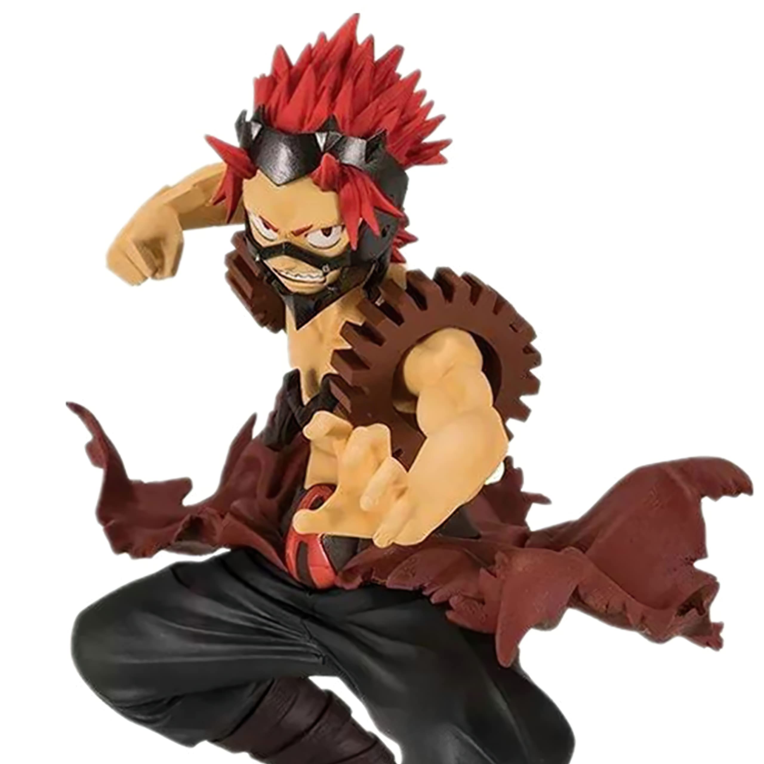 My Hero Academia Kirishima Eijirou Figurine MHA, Personnage de Dessin Animé, PVC Modèle de Poupée, Décoration de Bureau, Statue d'Action, 16 cm
