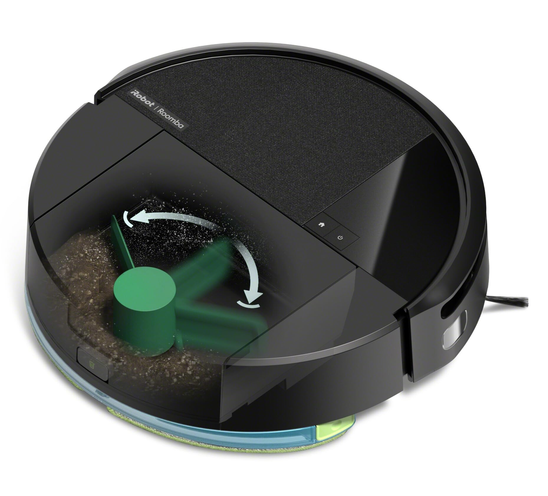 iRobot Roomba 205 DustCompactor Combo robot, Compacta la suciedad en interior, Autonomía de 60 días sin vaciar el robot, Succión potente y alto rendimiento, Navegación LiDAR,Limpieza multisuperficie_N