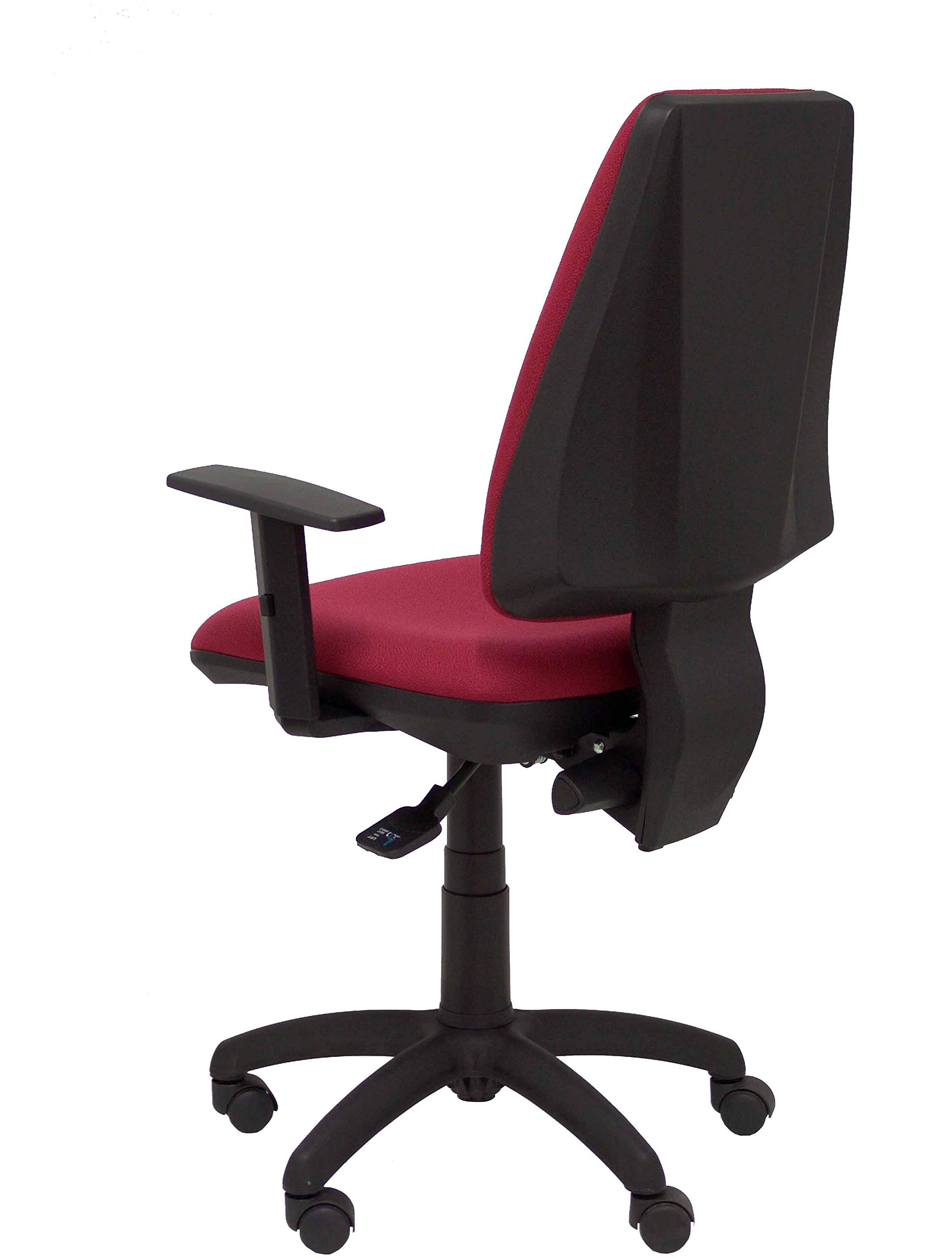 Silla Elche S Bali Color Granate Brazos Regulables