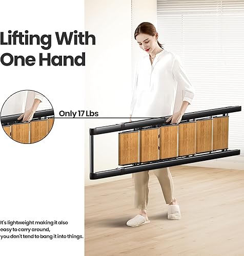 Vista 99 de Escalera de 4 escalones, taburete plegable con pedal antideslizante ancho y resistente, escalera de escalera de aluminio ligero y portátil, Dorado