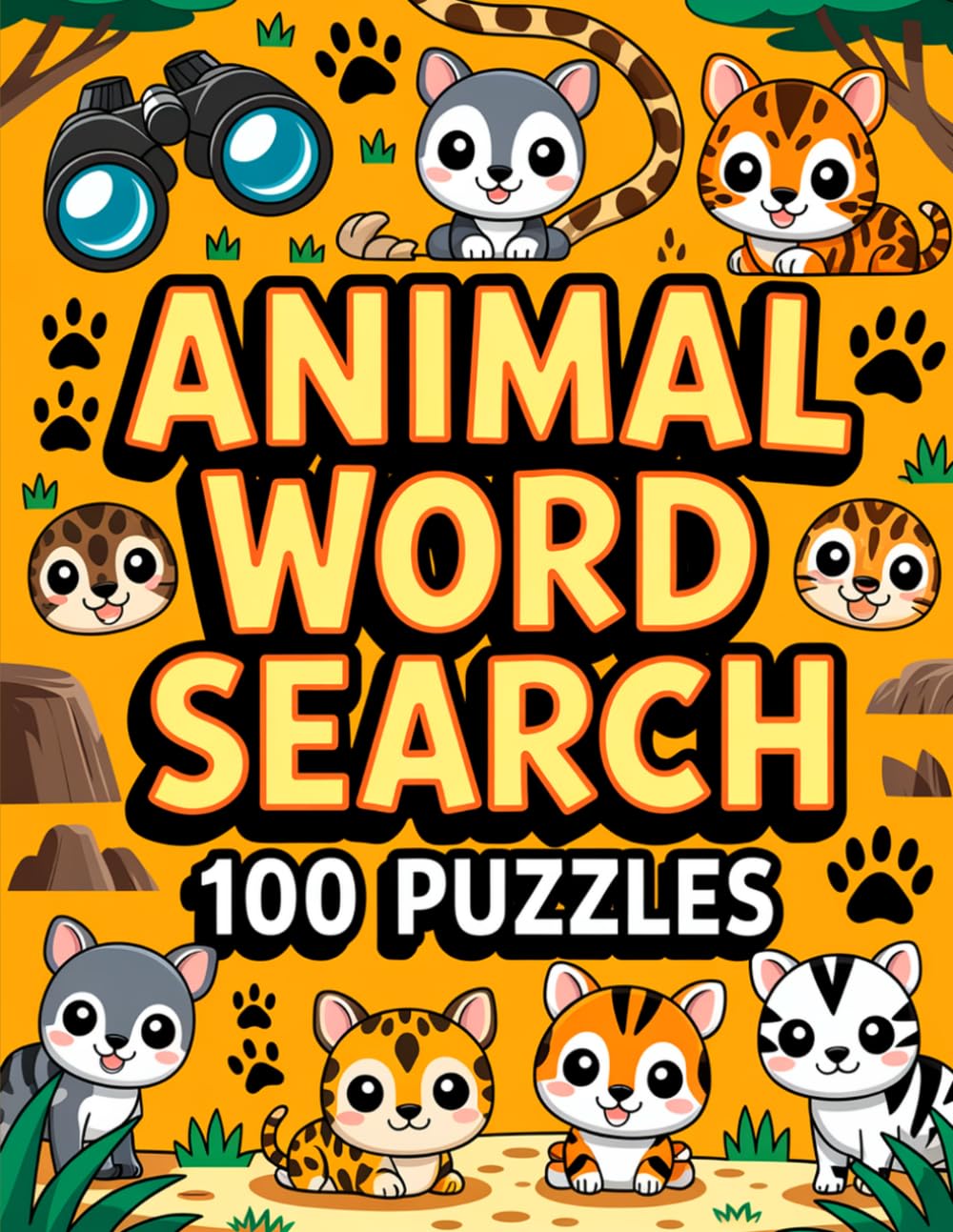 Animal Word Search: Purposeful Activity Companion for Mature Adults (Word Search Puzzle Book)