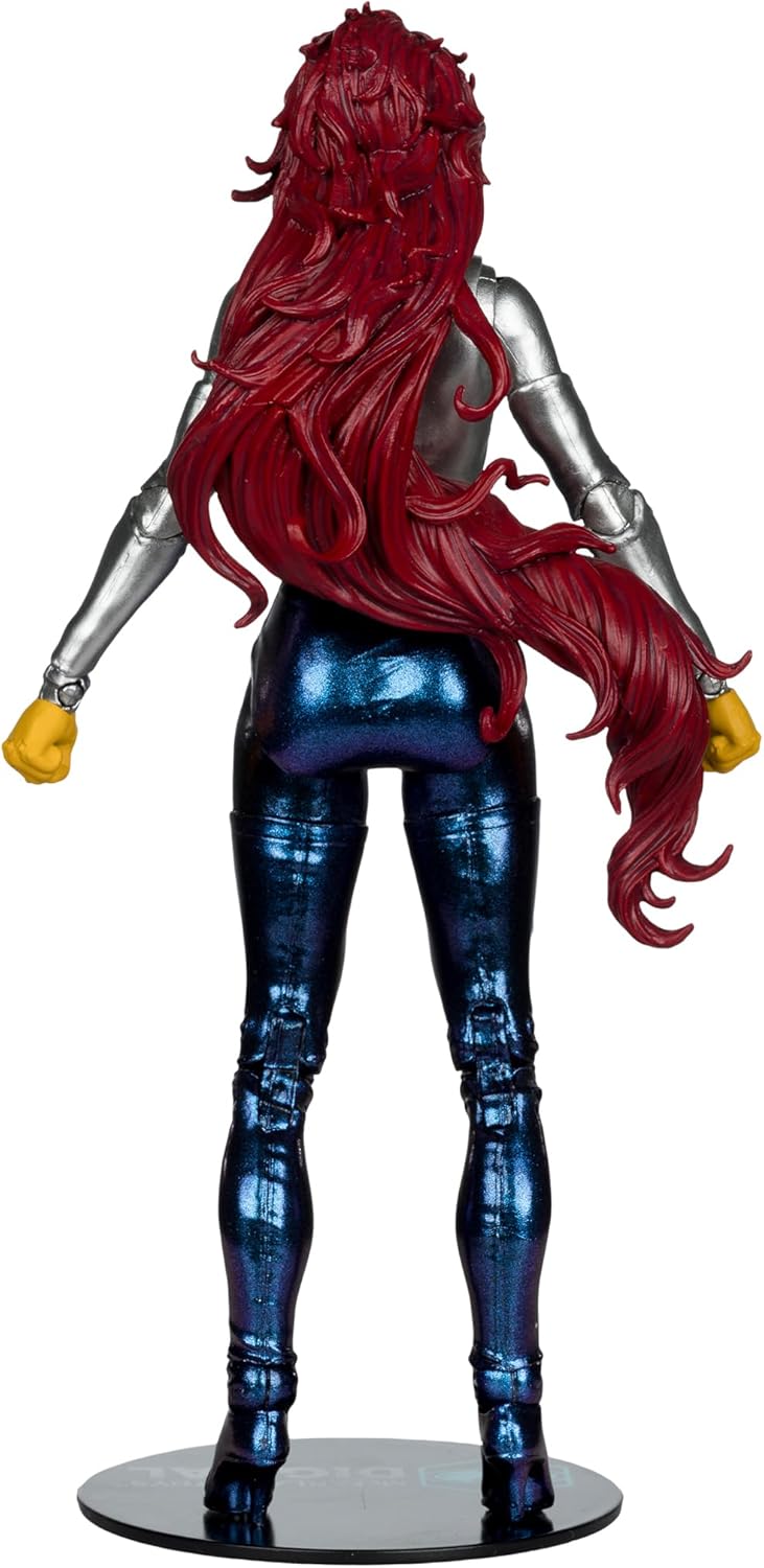 McFarlane Toys- DC Direct Blackfire (The New Teen Titans) 7in Action Figure Digital Collectible