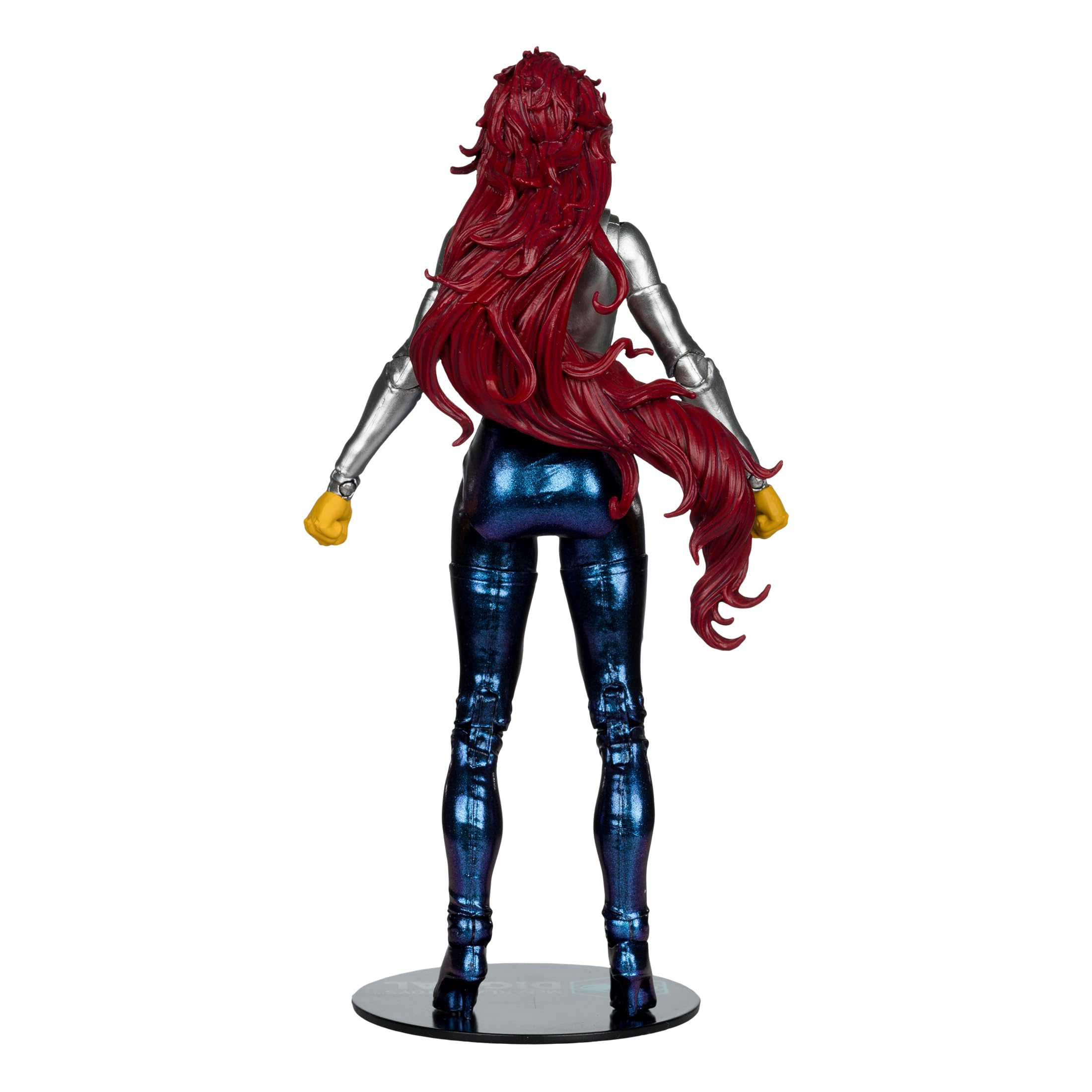McFarlane DC Direct Blackfire (The New Teen Titans) 7in Action Figure Toys Digital Collectible, Multi-color, 18 cm - Image 4