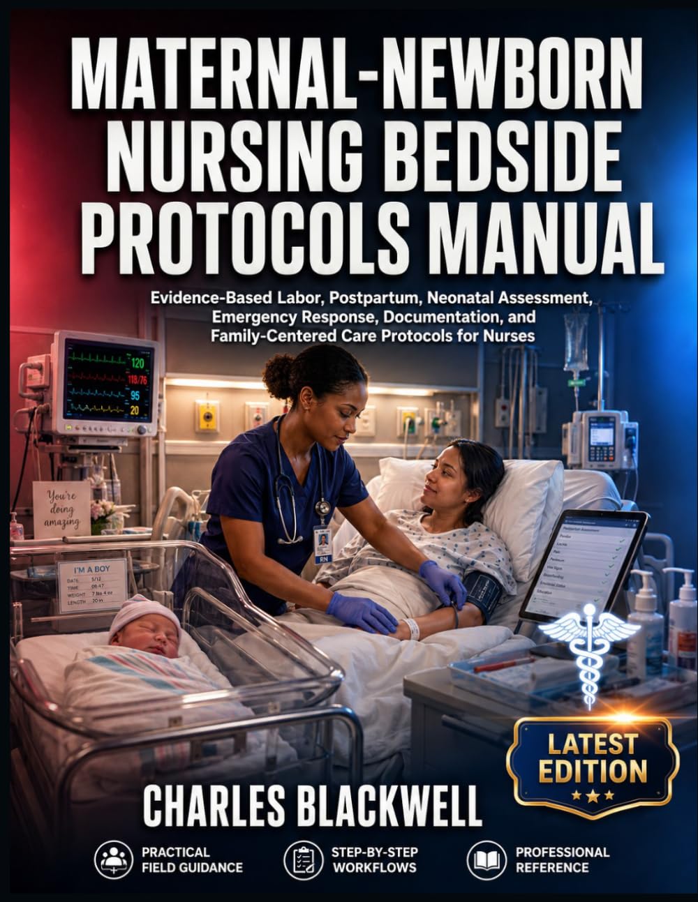 MATERNAL-NEWBORN NURSING BEDSIDE PROTOCOLS MANUAL: EVIDENCE-BASED LABOR, POSTPARTUM, NEONATAL ASSESSMENT, EMERGENCY RESPONSE, DOCUMENTATION, AND FAMILY-CENTERED CARE PROTOCOLS FOR NURSES