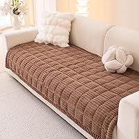 Vista 15 de Funda de sofá lavable para perros, funda de sofá mullida para mascotas, funda de sofá para sofá de 3 plazas, apta para mascotas, funda de sofá