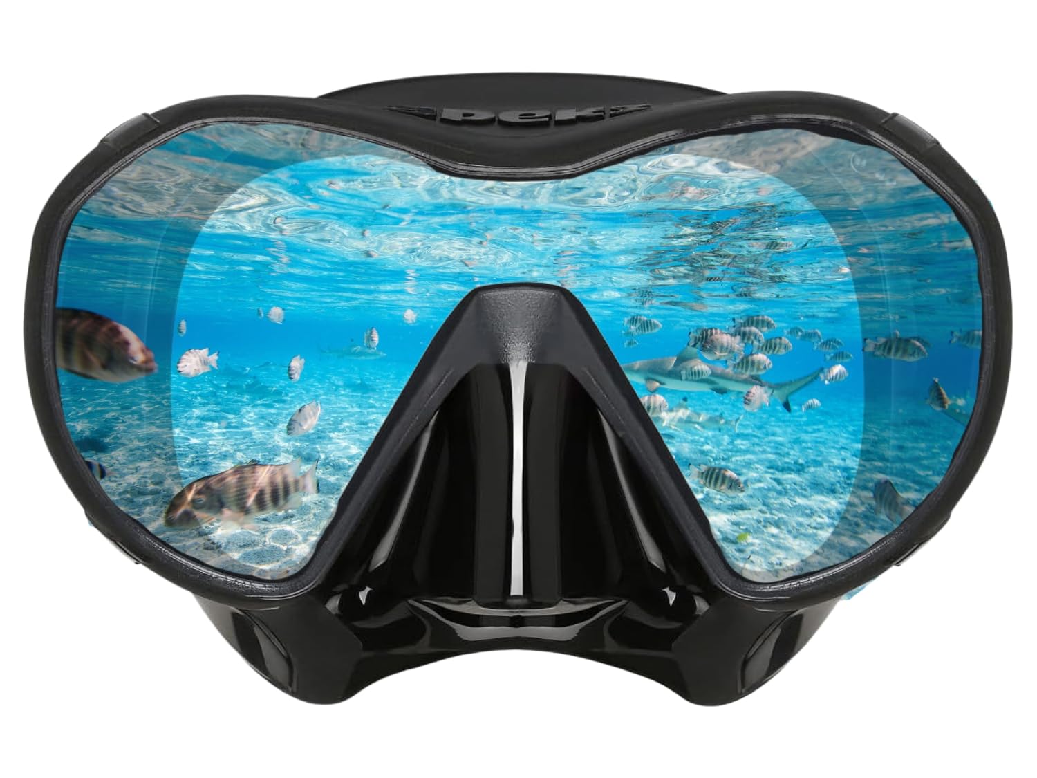 Maska do nurkowania z akwalungiem, ochrona przed zaparowaniem i promieniowaniem UV, okulary pływackie ze szkła hartowanego, maska do snorkelingu, przeciwmgielna, bez wycieków, gogle do