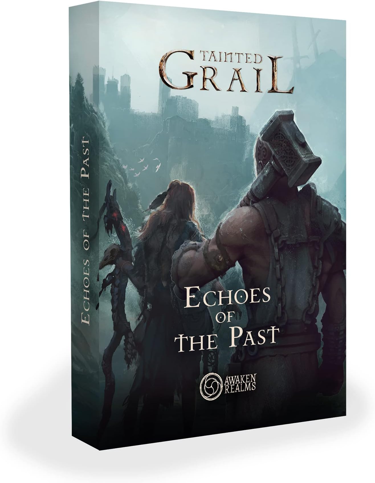 Awaken Realms Tainted Grail: The Fall of Avalon: Echoes of The Past–A Board Game Expansion 1-4 Players–Board Games for Family 60-120 Mins of Gameplay–Games for Family Game Night–Ages 14+-English