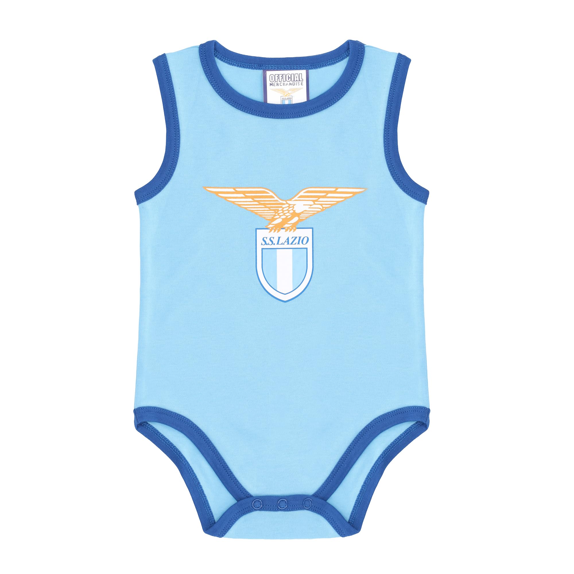 SS Lazio Set 2 body canottiera neonato, Prodotto Ufficiale