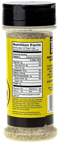 Miniatura 2 de Buffalo Wild Wings Condimento (pimienta de limón)