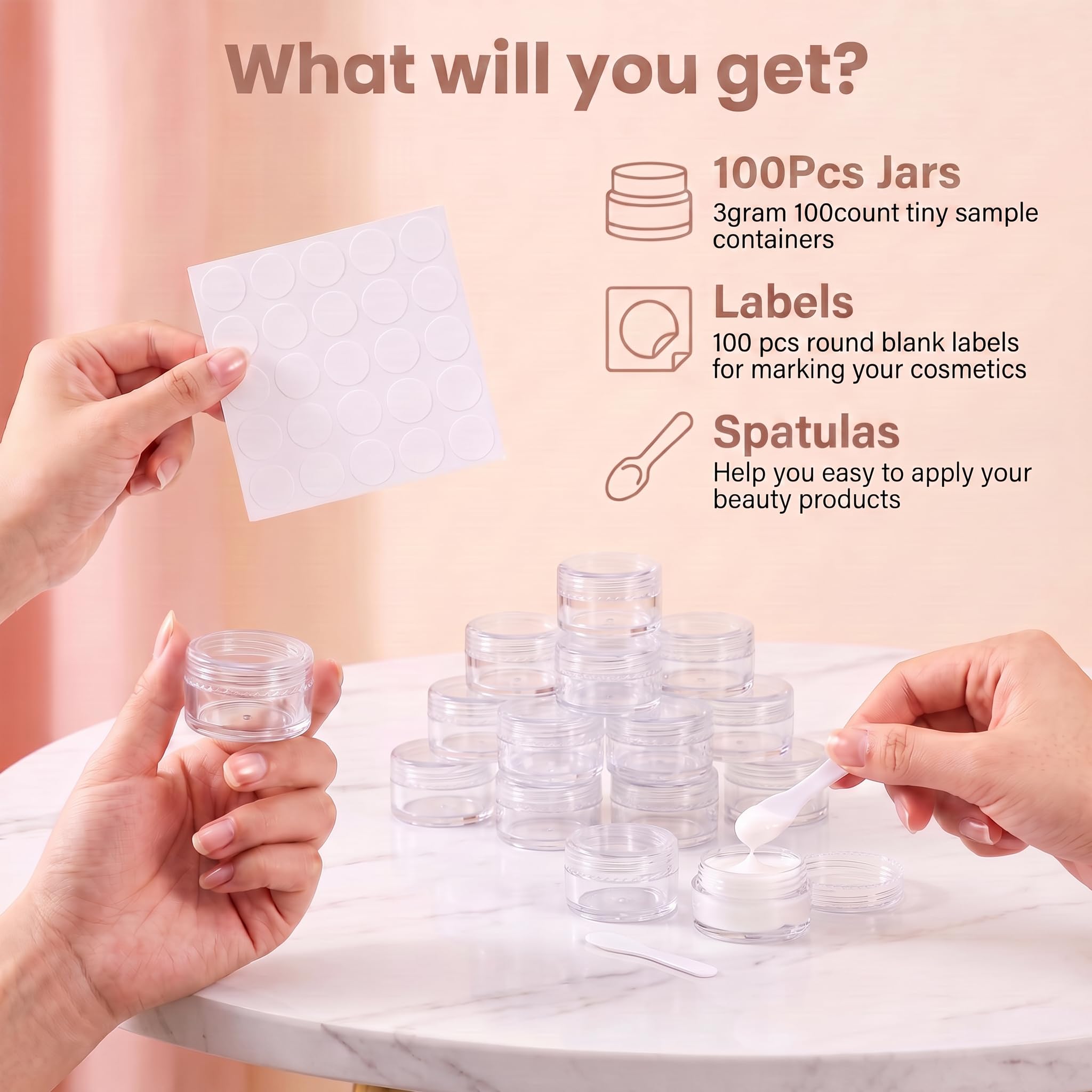 Plastic Sample Containers with Screw-Top Lids