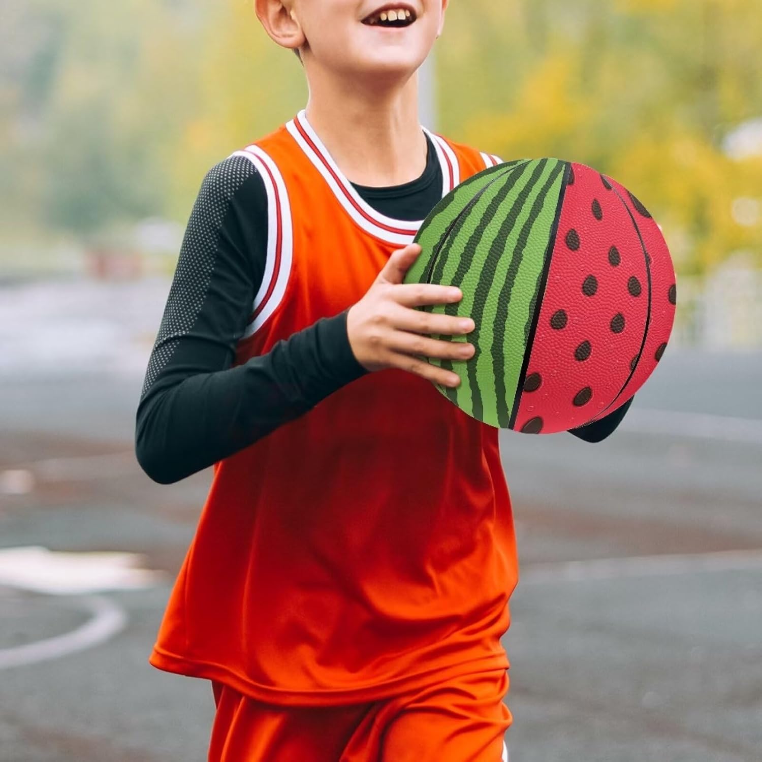 Basketball for Youth and Adults Size 5 & 7 with String Bag Needed Net Bag Ideal Gift for Boys Girls Room Decoration