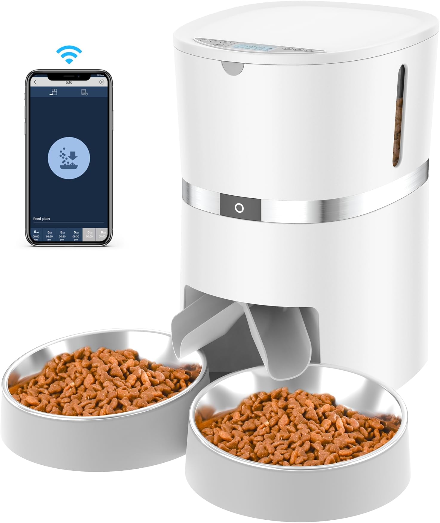 Futterautomat Für Katzen - Automatischer Nassfutter Spender Mit Kühlung