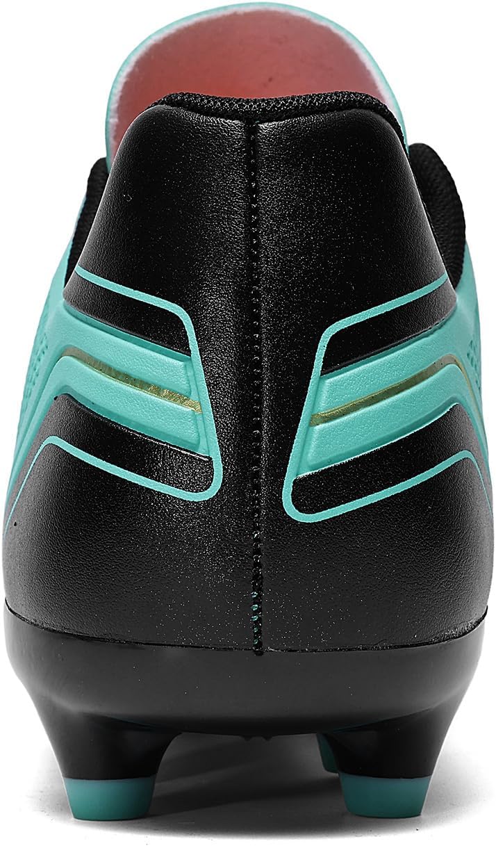 HaloTeam Soccer Shoes Mens Cleats Outdoor Professional Training Turf Football Boots Breathable Athletic Sneaker for AG/FG 6.5 US-11 US - Image 4