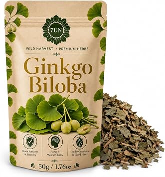 Ginkgo Biloba 50g | Perfect for Tea, Extracts & Daily Use