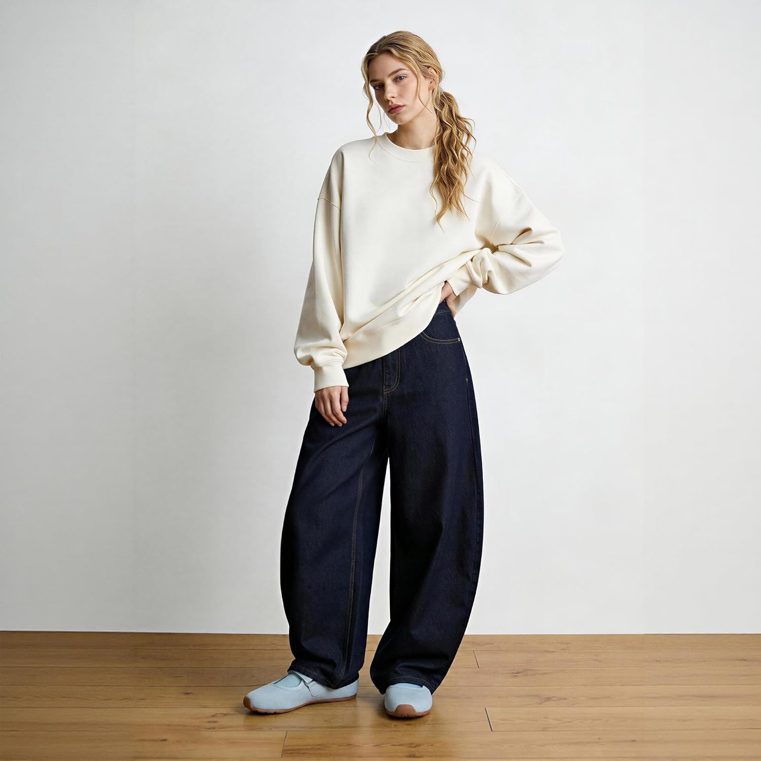 Women’s Mary Jane Sneakers Lightweight Casual Fashion Slip-On Flats - Image 3