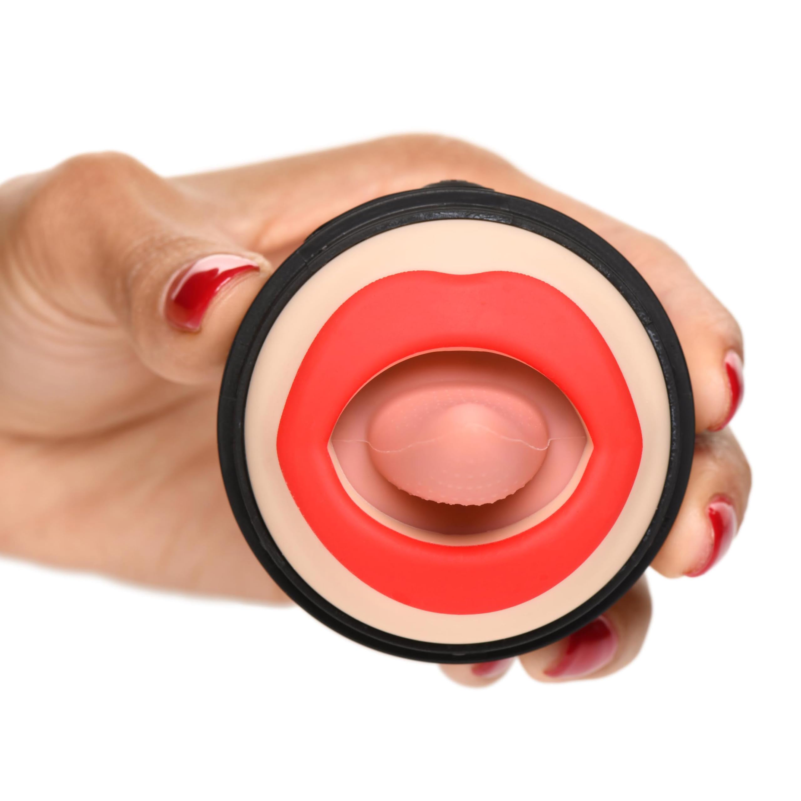 LICKGASM - Stimolatore clitorideo Lady Licker per donne e coppie, impermeabile e ricaricabile, 3 velocità e 7 modelli di leccatura in silicone di alta qualità, set da 3 pezzi, leggero