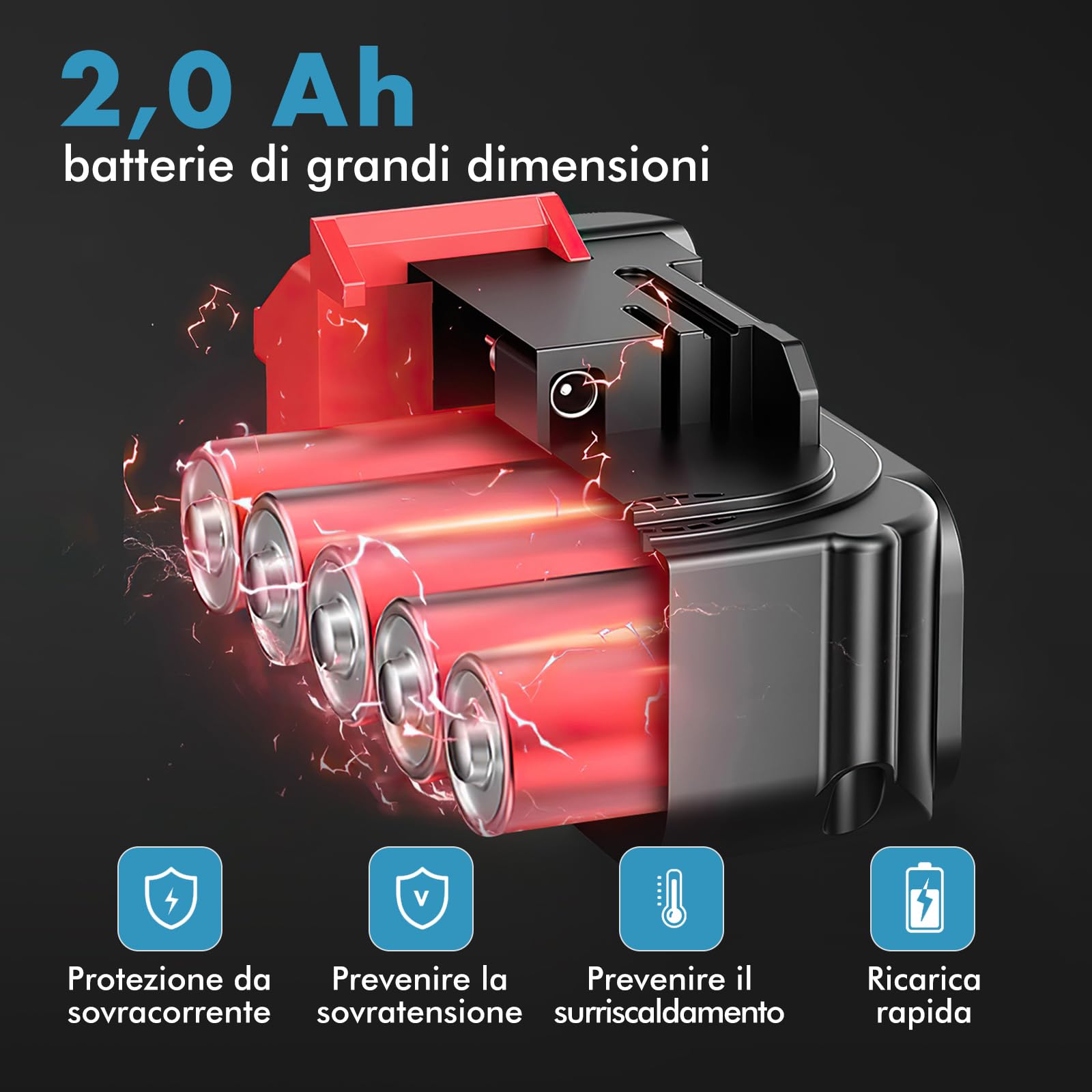 Pistola A Spruzzo Per Verniciare A Batteria, 500W Pistola Per Verniciare Elettrica Spruzzatore Vernice Con 3 Ugelli 3 Modalità, Flusso Regolabile HVLP Pistola Per Verniciatura Per Muri, Mobilia, Auto