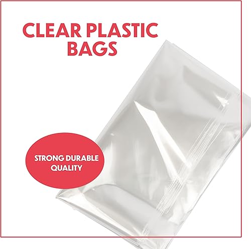 Miniatura 7 de Upper Midland Products Paquete de 5 cestas rojas para regalos vacías, kit de cesta de regalo de 8 x 10 pulgadas con bolsas de cesta, lazos rojos,