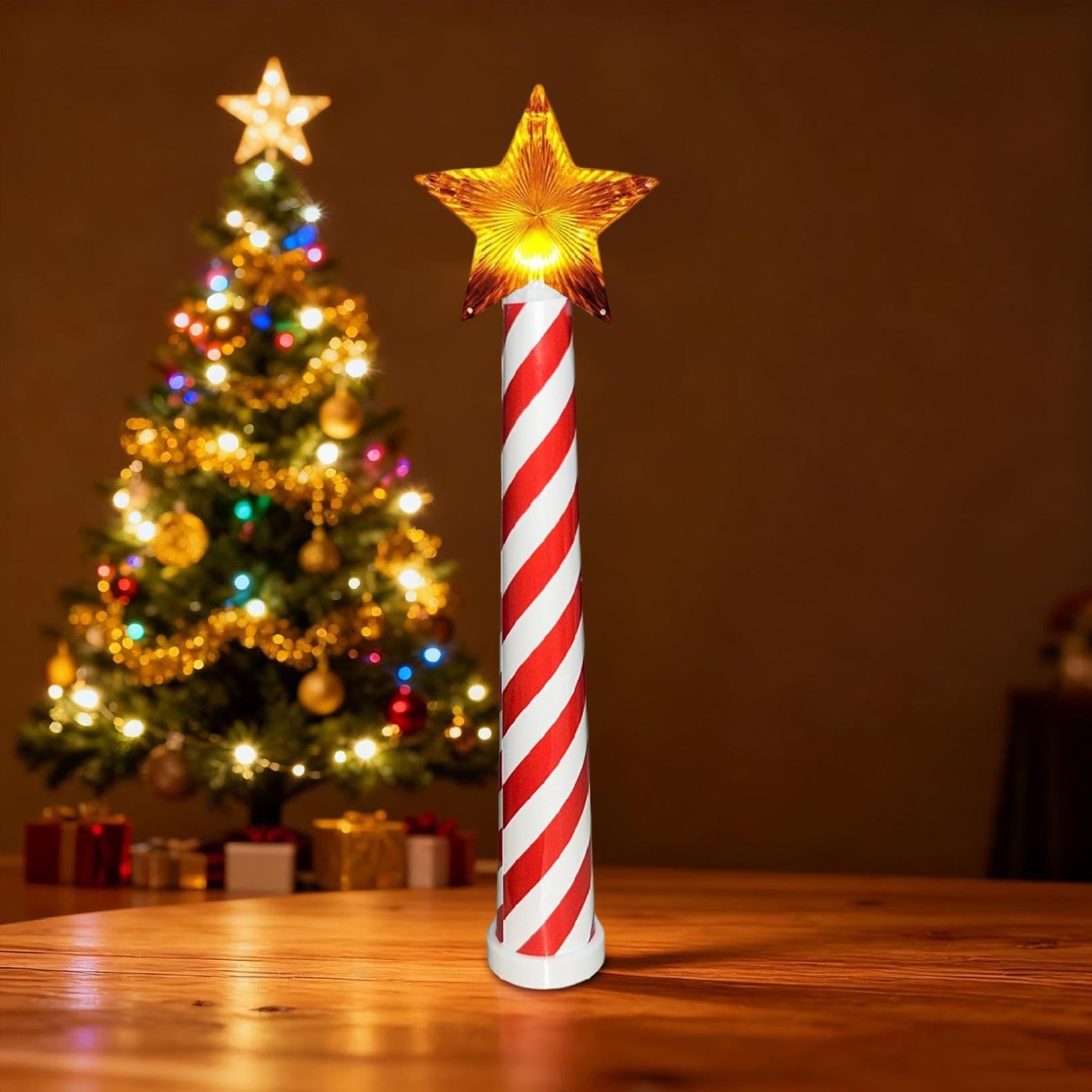 Wireless Remote Control, Star Glowing Christmas Tree Light Control