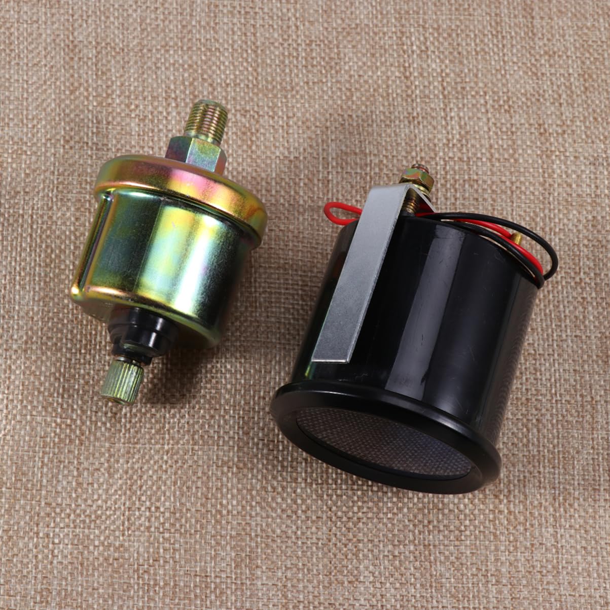 SUPVOX Misuratore Di Pressione Dellolio Digitale Ad Alta Precisione Da 12 V E 52 Mm Per Modifiche Auto