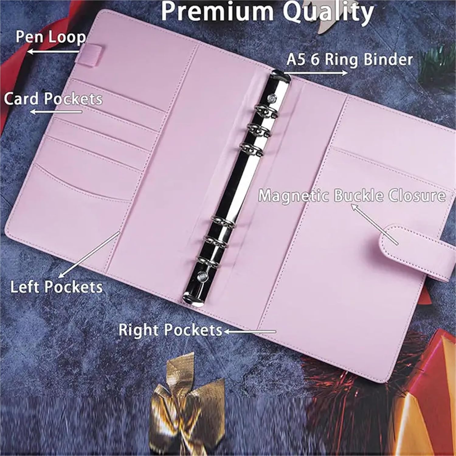 Photocard Binder 2 Set A5 Kpop Photo Card Binder Durability Faux Leather Album Can Hold 200 Photos Used To Collect(Green)