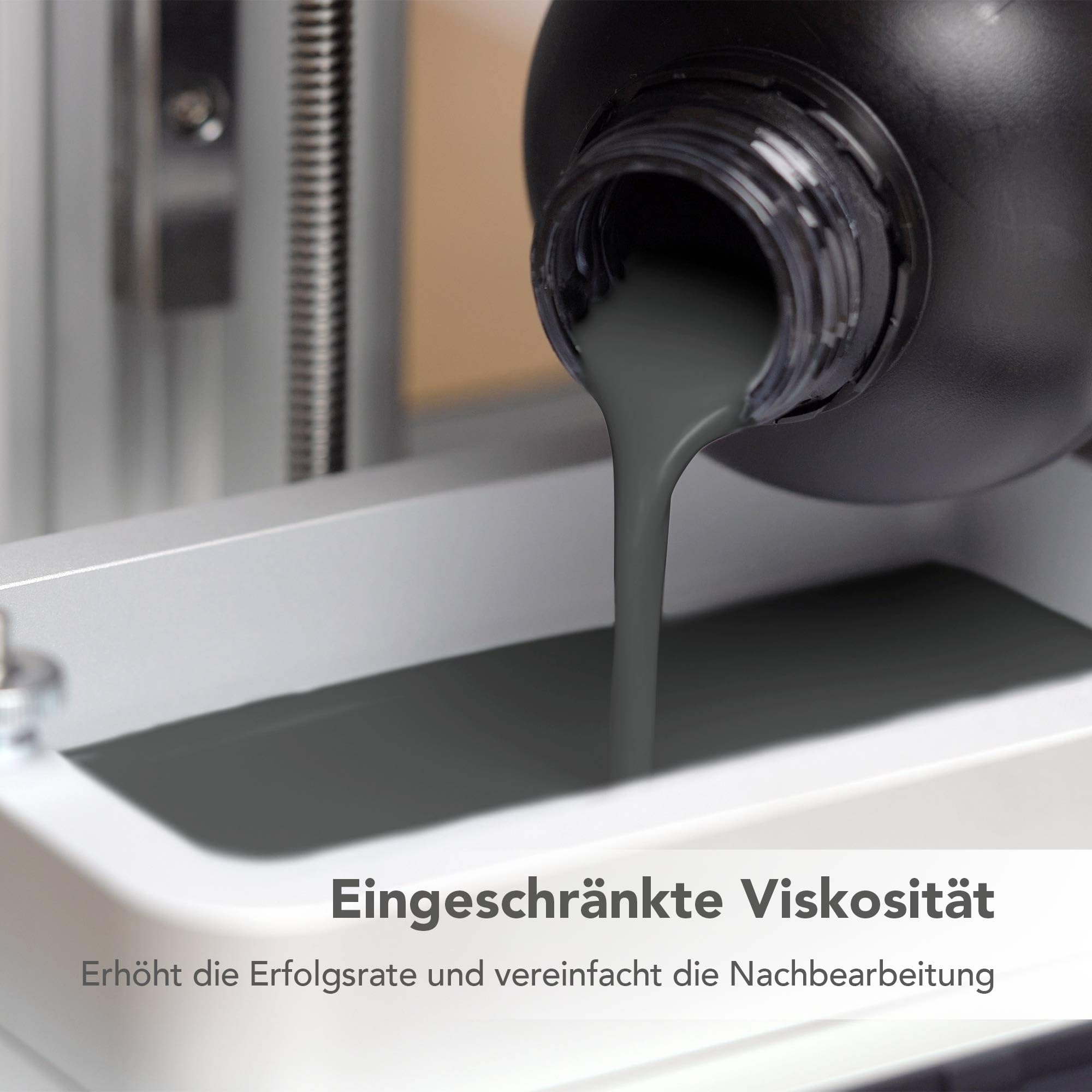 Phrozen TR300 3D Drucker Resin | Hohe Temperaturauflösung bis 156°C Hitzebeständigkeit | 405nm Photopolymer UV-Harz für SLA/DLP/LCD 3D Printer | Hohe Zähigkeit, Geringer Geruch (1kg)