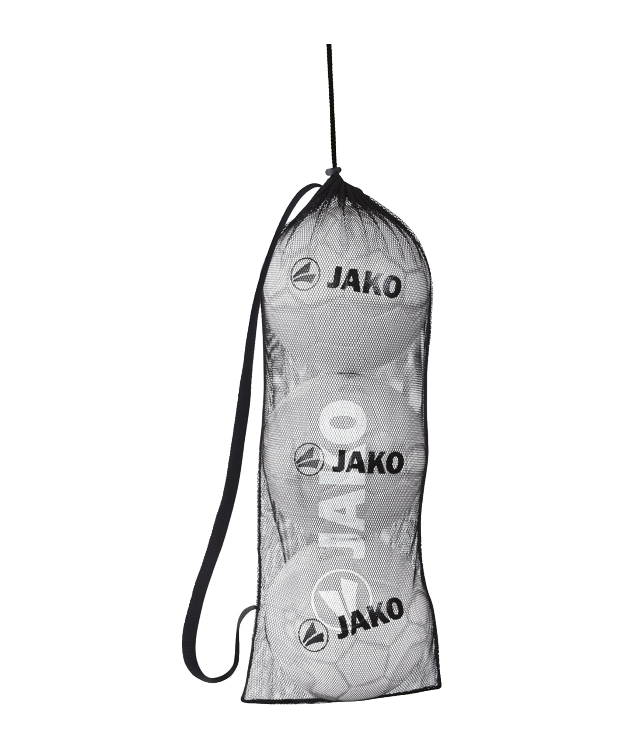 JAKO Unisex Ballnetz 3er, Schwarz, Empty/NO Size