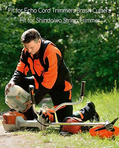 Miniatura 6 de Conjunto de caja de engranajes de recortadora de repuesto P021008182 apto para cortadores de cepillo de cordón de eco Shindaiwa, conjunto de caja de