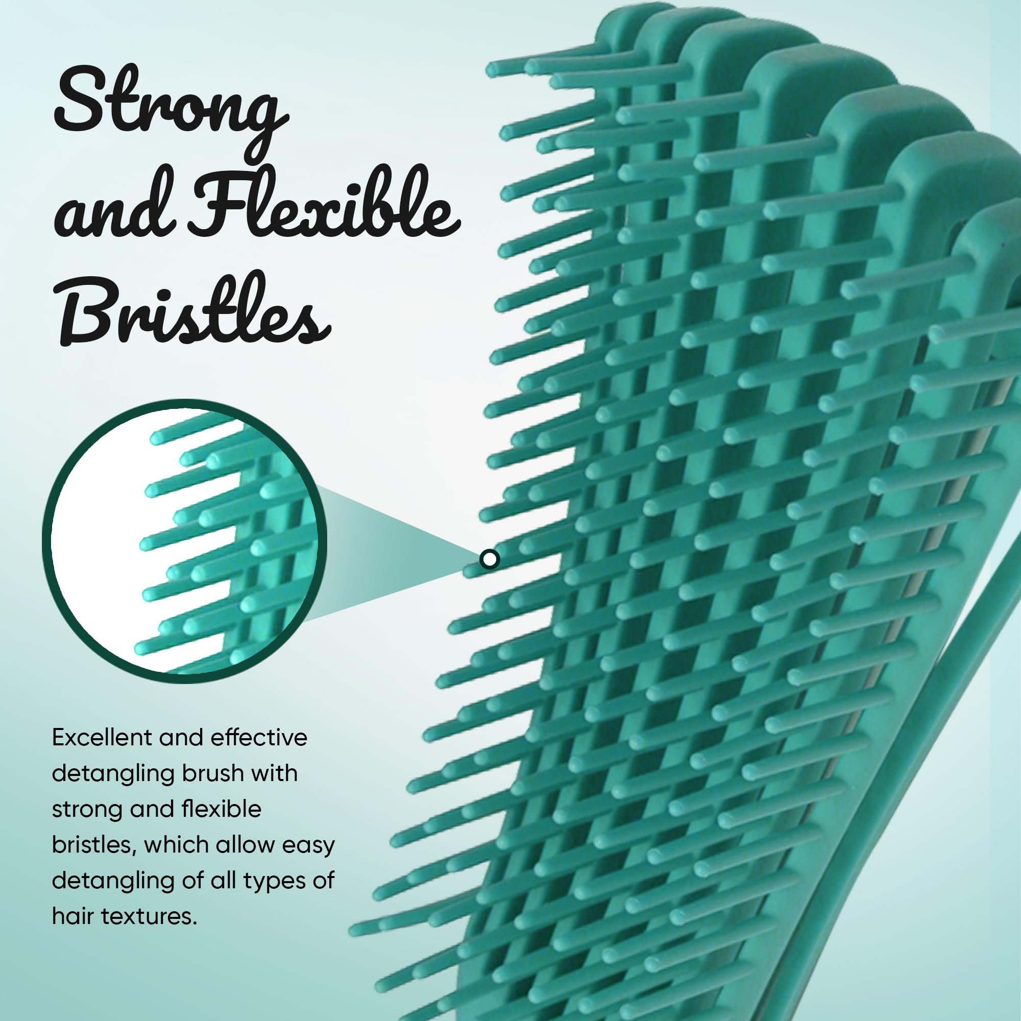 The OG Detangle Hairbrush for Afro & Curly Hair, Detangle Wet & Dry Hair, Blow Dry Brush, Curl Defining Brush - Image 4