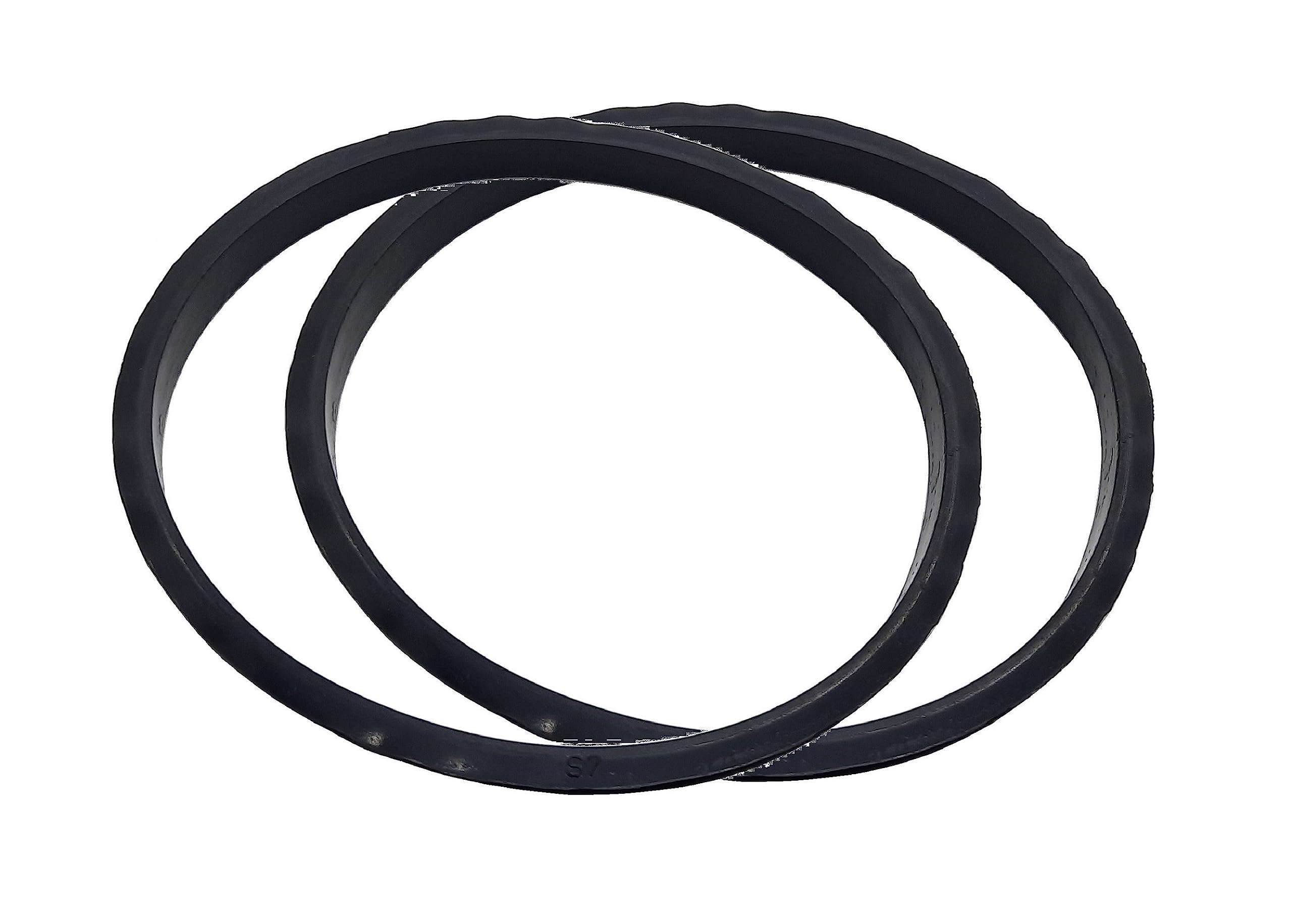 Mixer/Grinder Jar Lids Gasket, Black, 12.8 cm, 2 Pack, Compatible with Preethi Jars-image-12